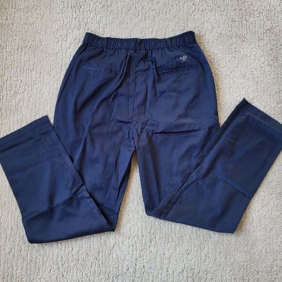 Men’s Elastic Waist Pants – Dark Blue – Size L – NWT - Picture 10 of 12